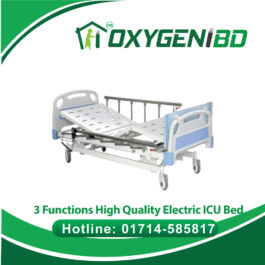 High Quality 3 Function Electric ICU Bed with Mattress Price in BD