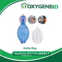 Manual Simple Resuscitator Ambu Bag + Oxygen Tube – Oxygen Cylinder BD