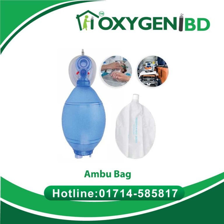 Best price Ambu bag & free oxygen tube Oxygen Cylinder BD