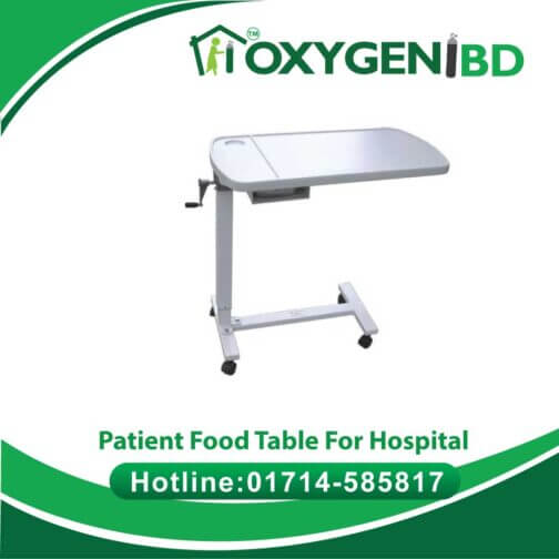 patient food table - oxygen cylinder BD