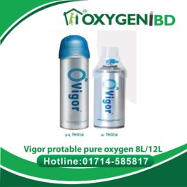Vigor Portable Oxygen Can with Mask – 8L & 12L