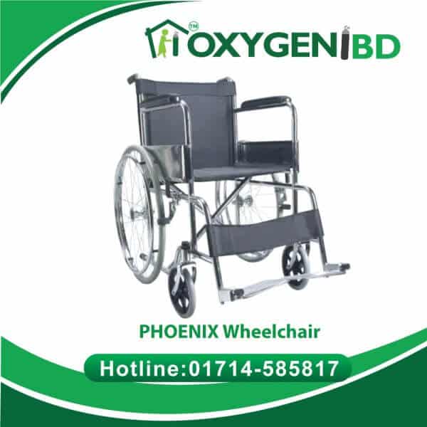 PHOENIX Medical Manual Standard Wheelchair Medical Oxygen Cylinder bd