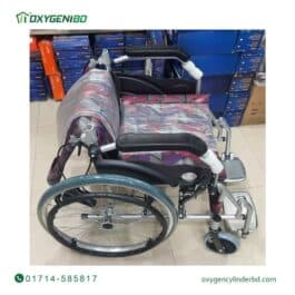 Aluminum Folding Wheelchair with Foldable Back