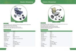 Electric Wheelchair Model MFN800L Price in Bangladesh