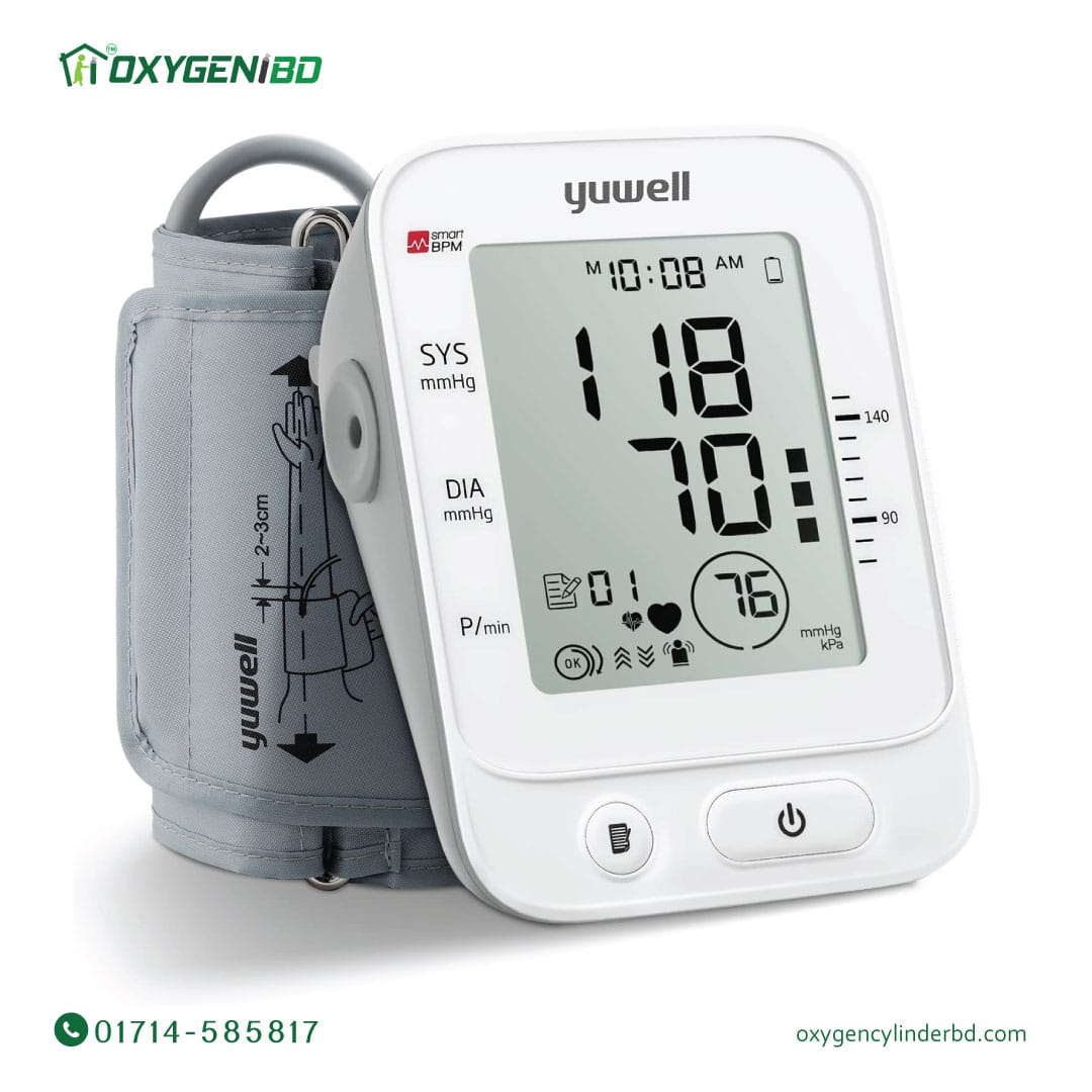 Yuwell Automatic Digital Blood Pressure Monitor (YE660D) Price in Bangladesh - Image 2