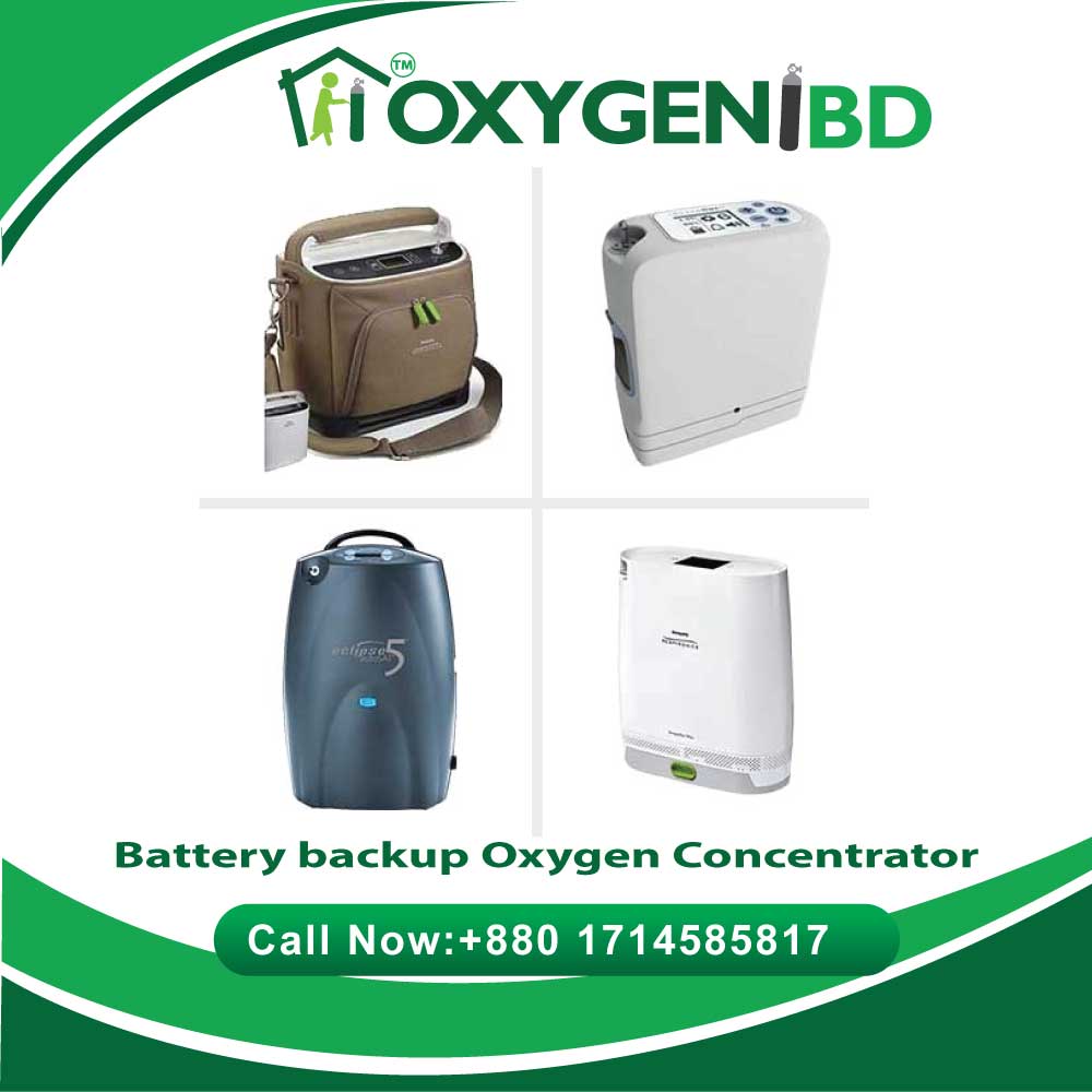 Portable Oxygen Concentrator With Battery Backup