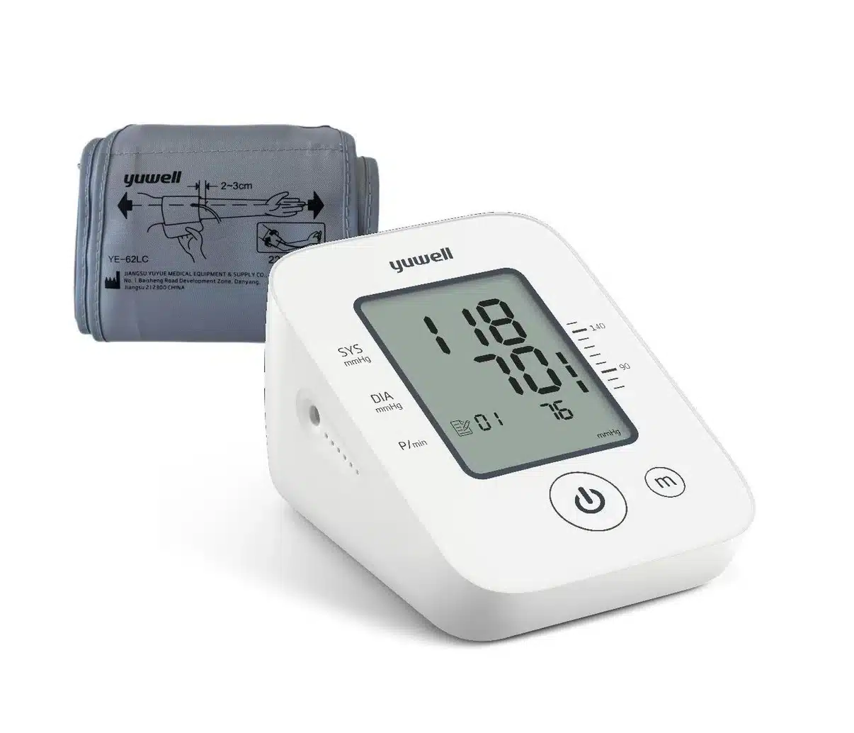 Yuwell Automatic Digital Blood Pressure Monitor (YE660D) Price in Bangladesh - Image 8